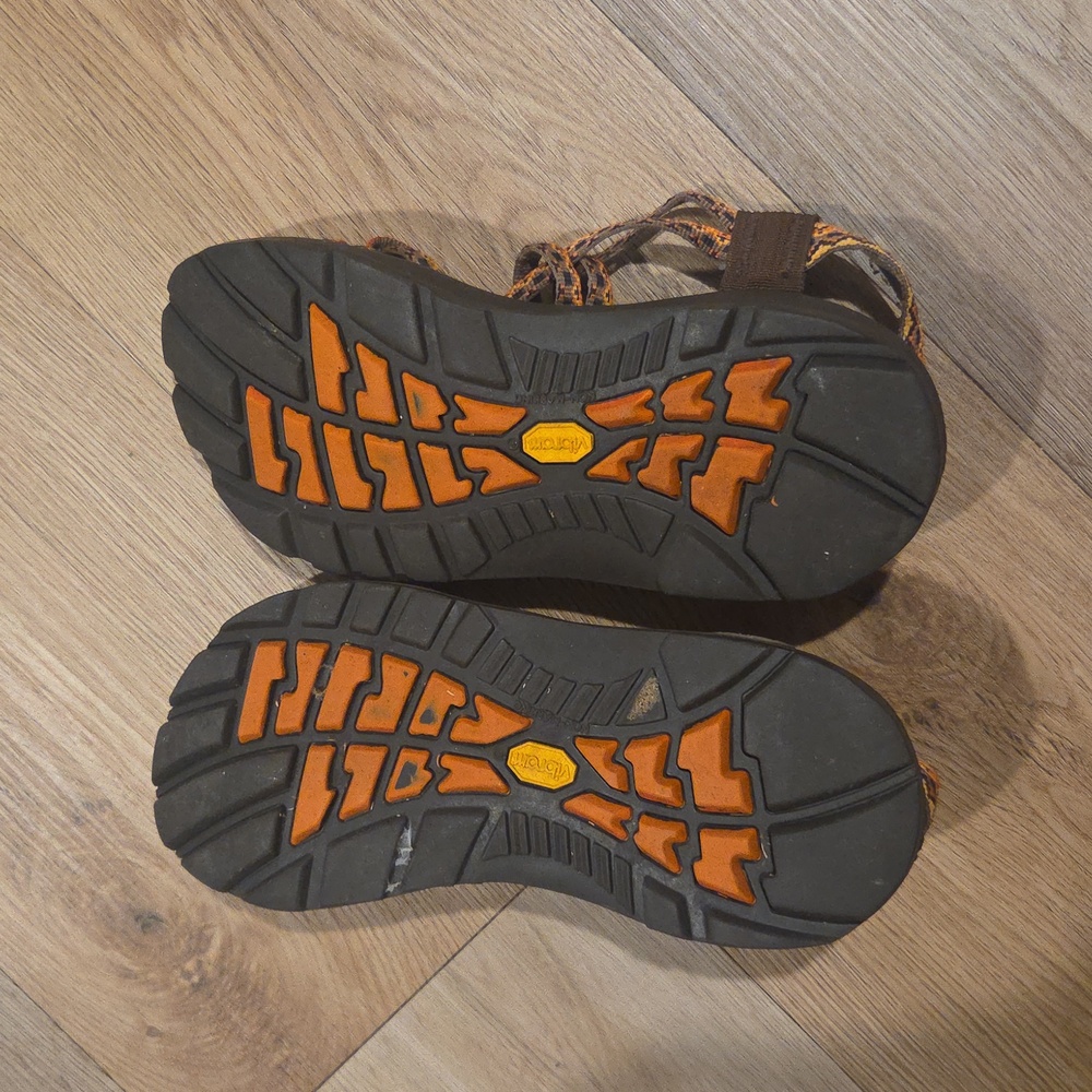 Chaco Women's Sandals - Brown and Orange - Picture 2 of 4